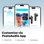 SoundPeats Air5 Lite (Semi-in-ear AI Wireless Noise Cancelling Earbuds with Hi-Res LDAC Audio)