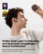 SoundPeats Air5 (Semi-In-Ear aptX Adaptive Lossless Wireless Earbuds with Snapdragon Sound and AI Adaptive ANC)