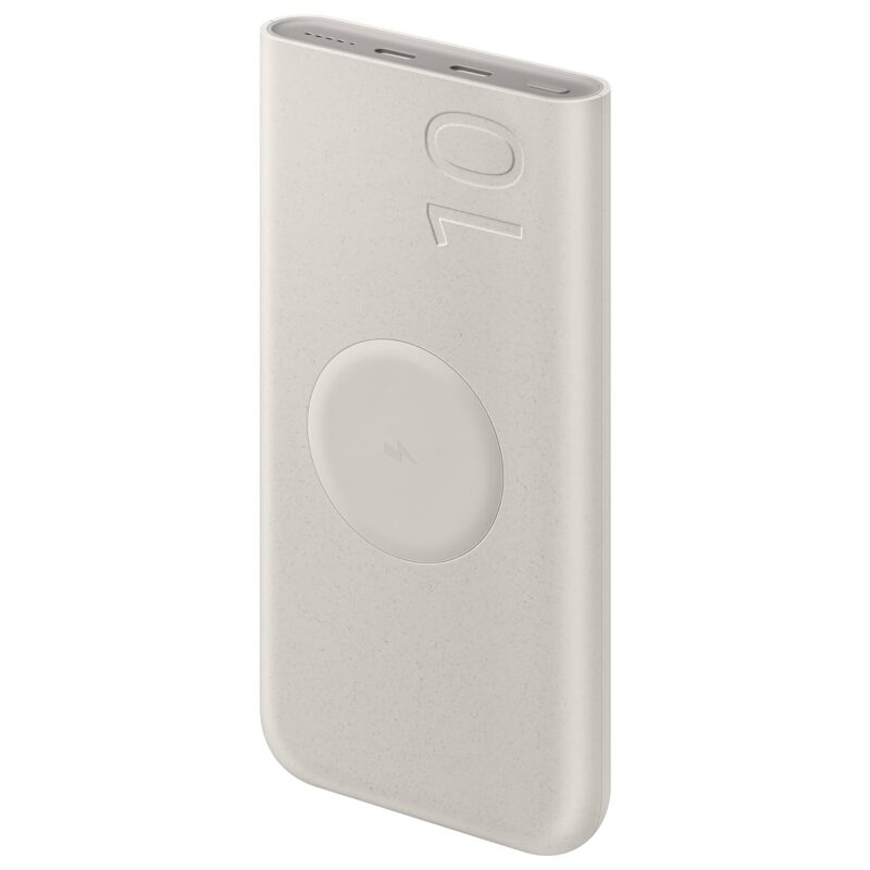 Samsung 10,000mAh Wireless Battery Pack (25W PD Dual USB-C Port, 7.5W Wireless Charging Power Bank)