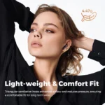 SoundPeats Air5 Lite (Semi-in-ear AI Wireless Noise Cancelling Earbuds with Hi-Res LDAC Audio)