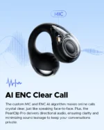 SoundPeats PearlClip Pro (Open-Ear Clip-On Earbuds with Multipoint, Spatial Audio and AI ENC Clear Calls)