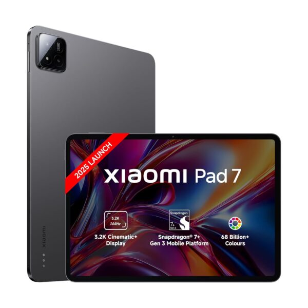 Xiaomi Pad 7 Pro 12GB/512GB (11-inch Android Tablet with AI Capabilities, Qualcomm Snapdragon Processor, 50MP Camera, 67W HyperCharge and 1 Year Warranty)