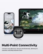 SoundPeats Air5 (Semi-In-Ear aptX Adaptive Lossless Wireless Earbuds with Snapdragon Sound and AI Adaptive ANC)