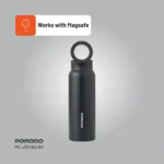 Porodo Water Bottle with Magnetic Mount