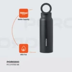 Porodo Water Bottle with Magnetic Mount