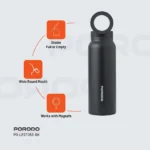 Porodo Water Bottle with Magnetic Mount