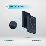 Powerology 10,000mAh Magsafe Power Bank (20W PD, 15W Magsafe, Aluminum Body)