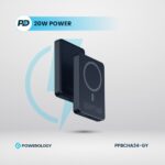 Powerology 10,000mAh Magsafe Power Bank (20W PD, 15W Magsafe, Aluminum Body)