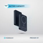 Powerology 10,000mAh Magsafe Power Bank (20W PD, 15W Magsafe, Aluminum Body)