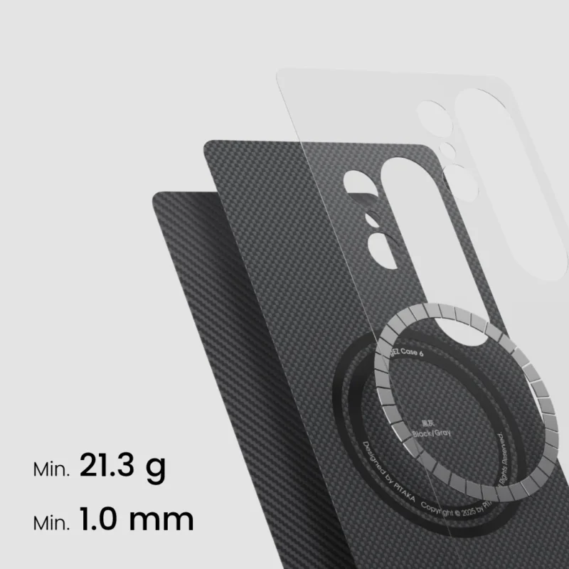 Pitaka Classic Case for Samsung Galaxy S25 Ultra (Ultra-Slim Aramid Fiber Case with Magsafe Compatibility)
