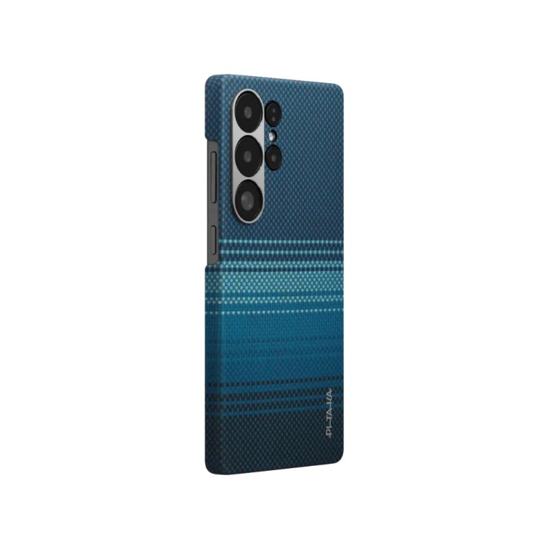 Pitaka Tactile Woven Case for Samsung Galaxy S25 Ultra (Thin and Light Case With Unique Woven Textures and Magsafe Compatibility)