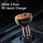 Mcdodo Prism 100W 3-Port Digital Display Car Charger