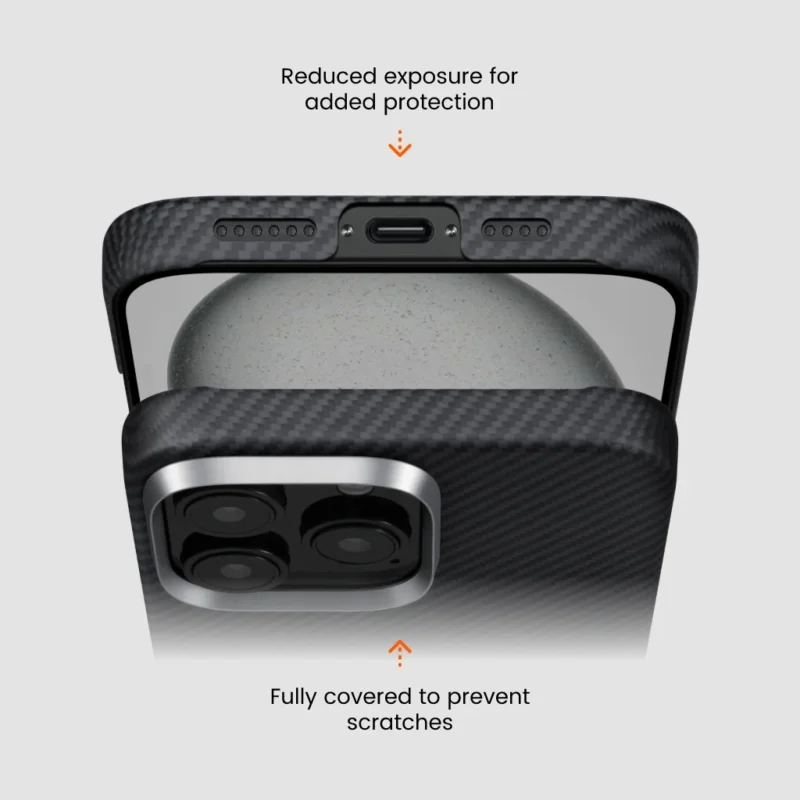 Pitaka Classic Case for Apple iPhone 16 Pro Max (Ultra-Slim Aramid Fiber Case with Magsafe Compatibility)