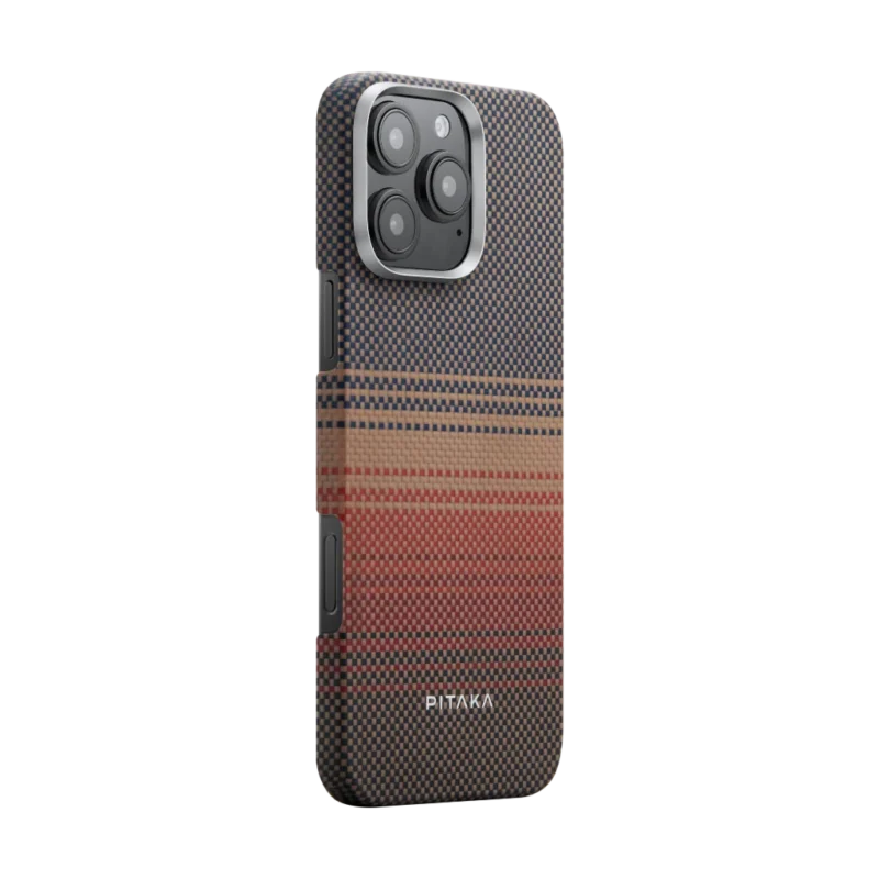 Pitaka Tactile Woven Case for Apple iPhone 16 Pro Max (Thin and Light Case With Unique Woven Textures and Magsafe Compatibility)