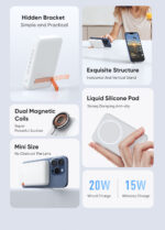 Mcdodo 10000mAh 20W Power Bank with Built-in Bracket