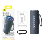 Baseus AeQur 30 Air (Portable Wireless Bluetooth Speaker, IPX5 Waterproof and 15 Hours of Audio Playback)