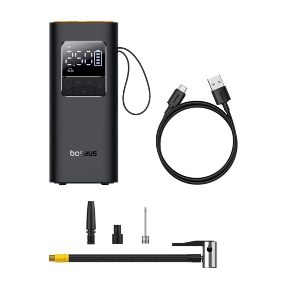 Baseus SuperMini Pro Series Wireless Car Inflator (USB-C Charging with 12 Safety Protections)
