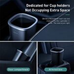 Baseus Dust-Free Vehicle-Mounted Trash Can (3 Rolls of Bags Included)
