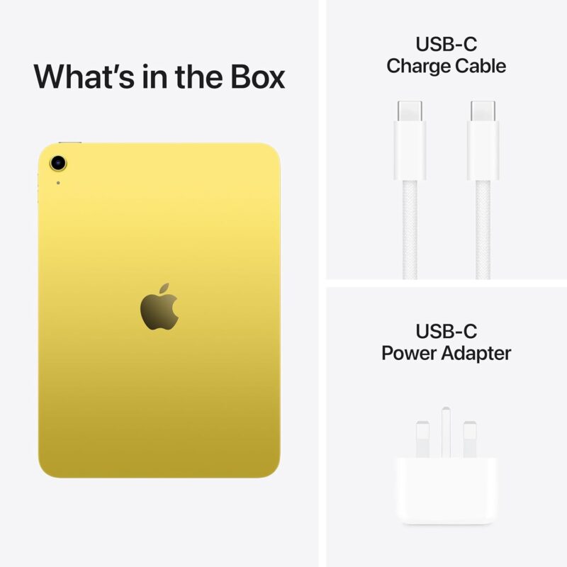 Apple iPad (11th Gen, 11-inch, 2025) | A16 Chip, Liquid Retina Display, All Screen Design, 4K Video and Apple Intelligence