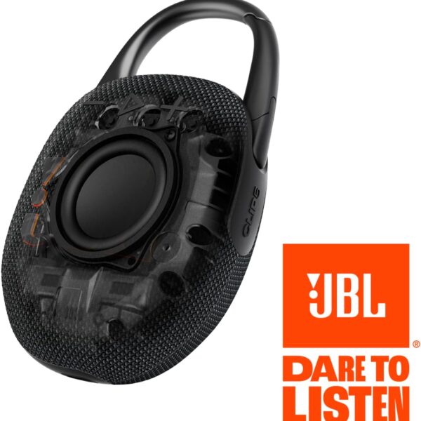 JBL Clip 5 (Ultra-Portable, Waterproof & Dustproof Bluetooth Speaker, Big Pro Sound with Punchy Bass)