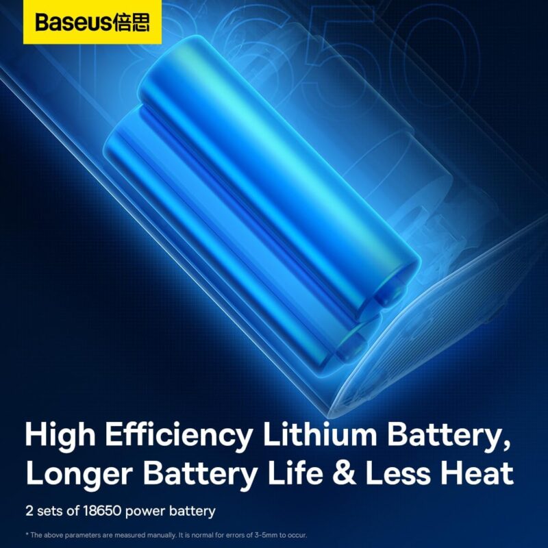 Baseus SuperMini Pro Series Wireless Car Inflator (USB-C Charging with 12 Safety Protections)