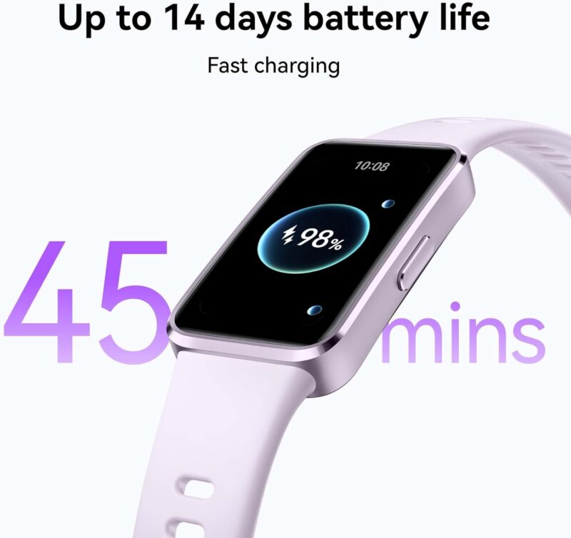 Huawei Band 10 (Smartwatch Aluminum Alloy Case, 14 Days Battery Life, Average Sleep HRV, AI-powered Fitness Monitoring Tracker)