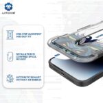 Lito Magic Box D+ Tools Privacy Full Glass Screen Protector (With Easy Applicator) For Apple iPhone 13/14 and 13 Pro