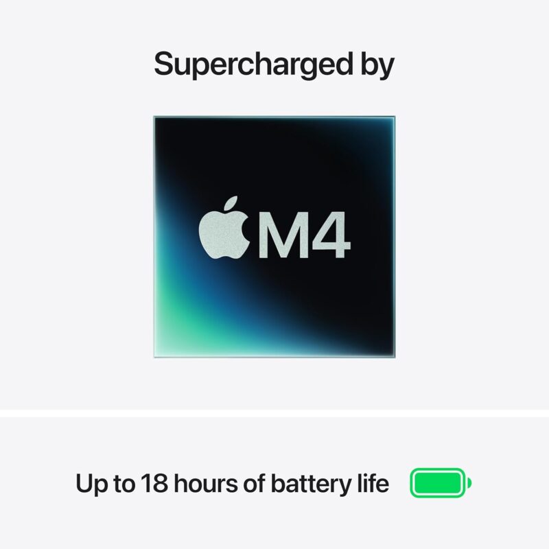 Apple MacBook Air M4 (15-inch, 2025) | MacOS with Liquid Retina Display, Light Design, All-Day Battery and Apple Intelligence