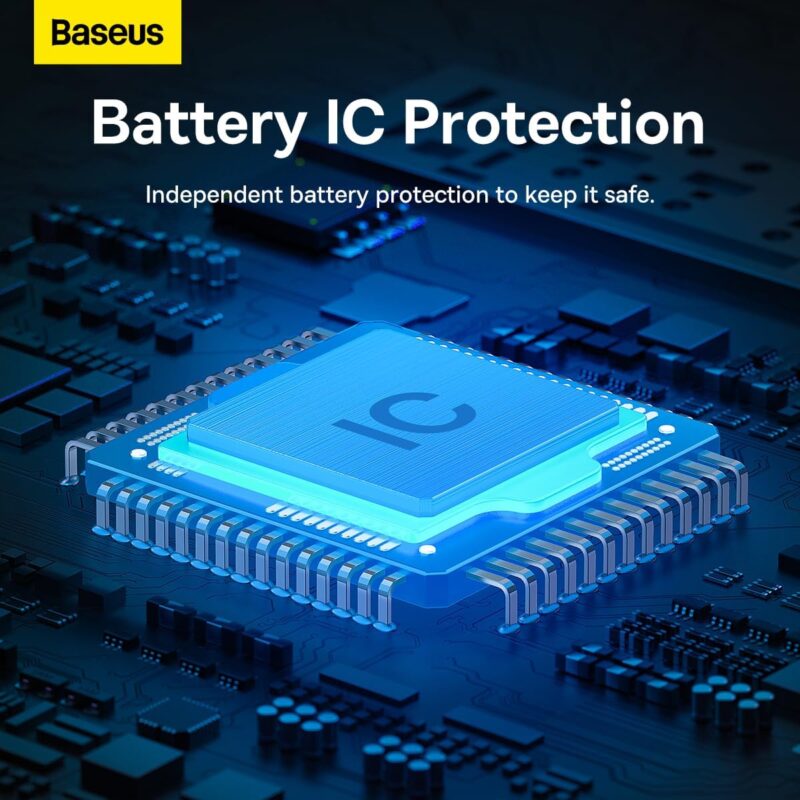 Baseus SuperMini Pro Series Wireless Car Inflator (USB-C Charging with 12 Safety Protections)