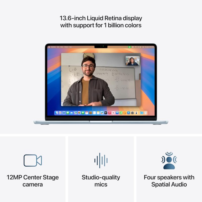 Apple MacBook Air M4 (13-inch, 2025) | MacOS with Liquid Retina Display, Light Design, All-Day Battery and Apple Intelligence