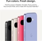 Google Pixel 9a 8GB/128GB (Android Smartphone with Incredible Camera and AI Photo Editing, All-Day Battery, and Powerful Security)