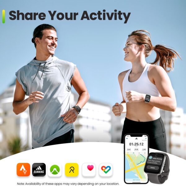 Amazfit Bip 5 Unity (46mm Smartwatch, 11-Day Battery, Fitness Tracker, 120+ Sports Modes, Heart Rate, Sleep Monitor, Android & iOS Compatible)