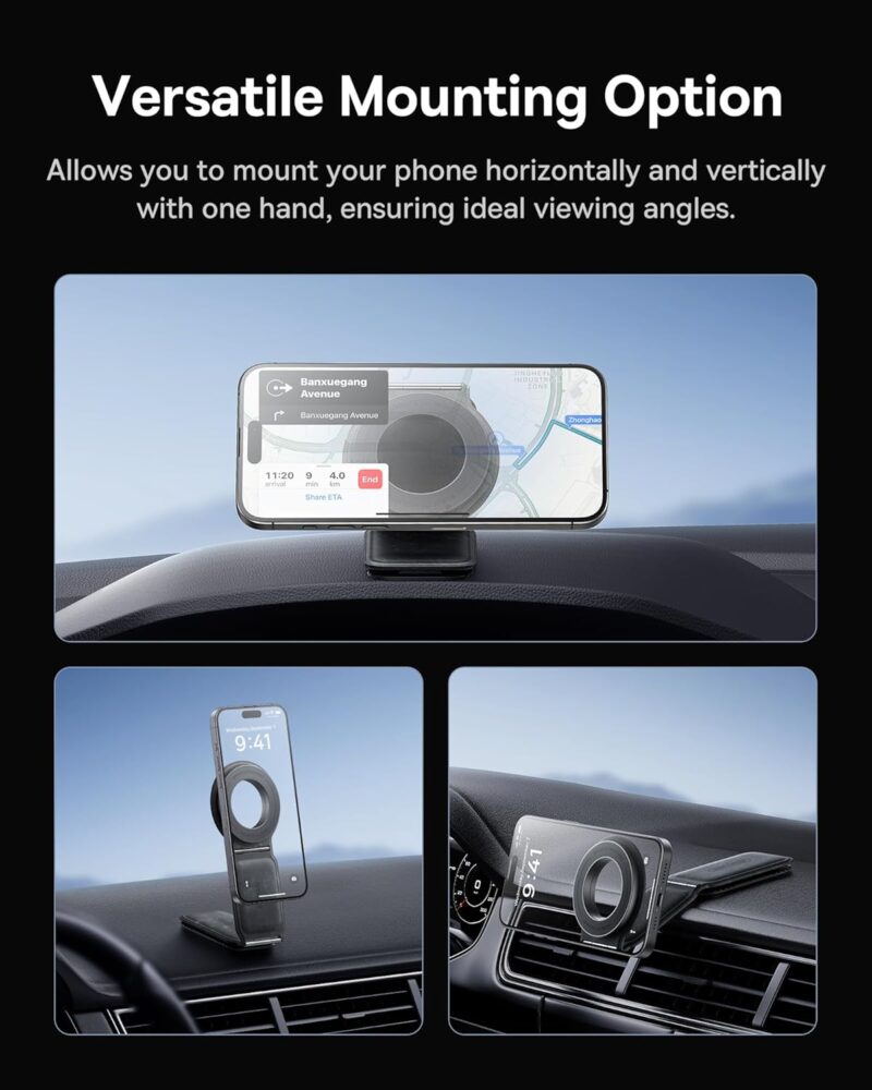 Baseus PrimeTrip Series C02 Mega Magnetic Car Mount (360 Rotatable and Foldable Magnetic Phone Holder)