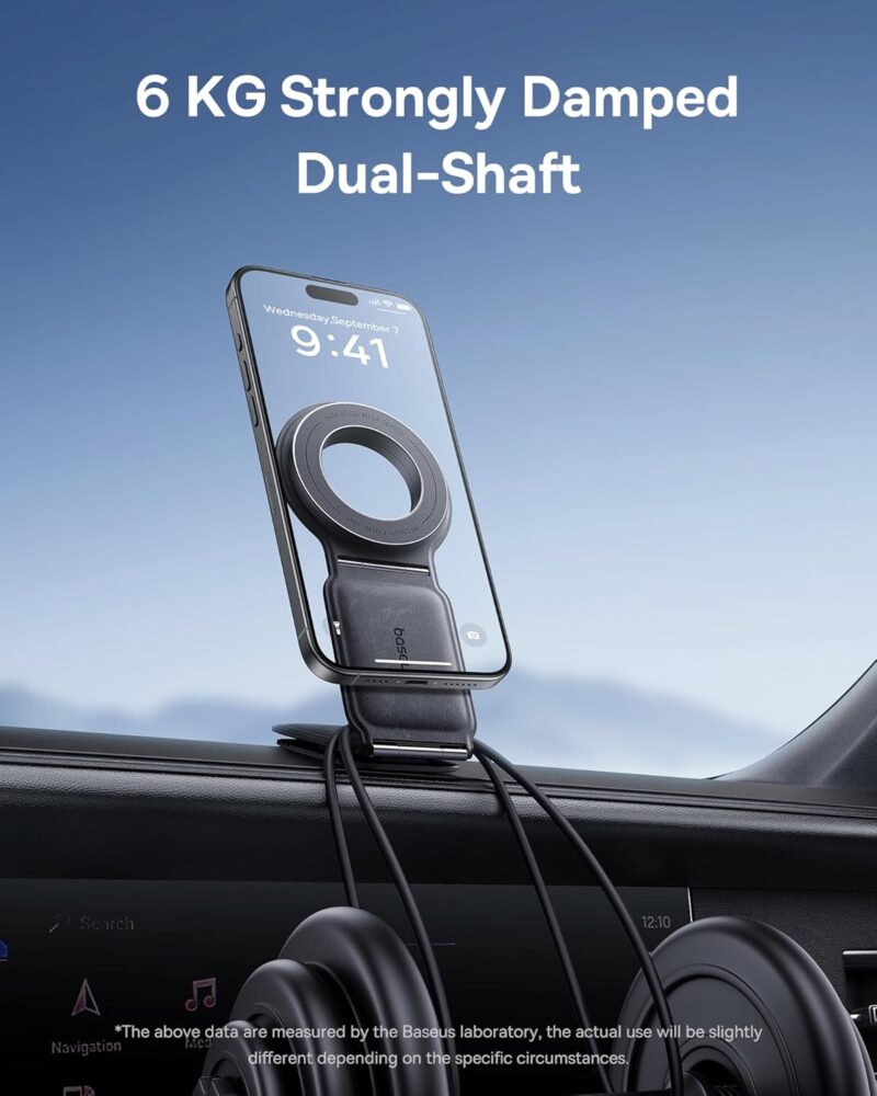 Baseus PrimeTrip Series C02 Mega Magnetic Car Mount (360 Rotatable and Foldable Magnetic Phone Holder)