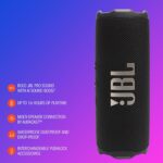 JBL FLIP 7 (Portable Waterproof and Drop-Proof Speaker, Bold Pro Sound with AI Sound Boost, 16Hrs of Playtime, and PushLock System)