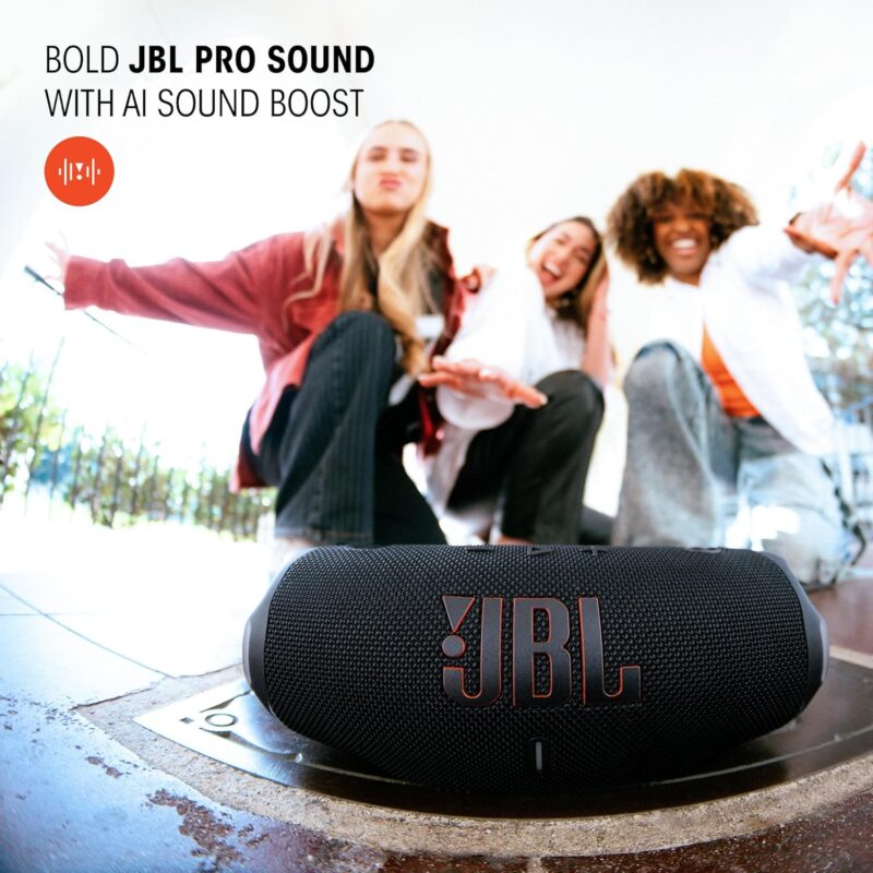 JBL Charge 6 (Portable Waterproof and Drop-Proof Speaker with Powerbank)