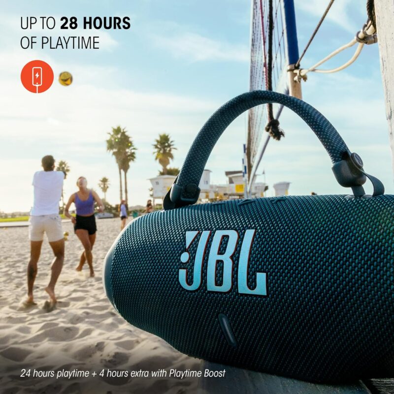 JBL Charge 6 (Portable Waterproof and Drop-Proof Speaker with Powerbank)