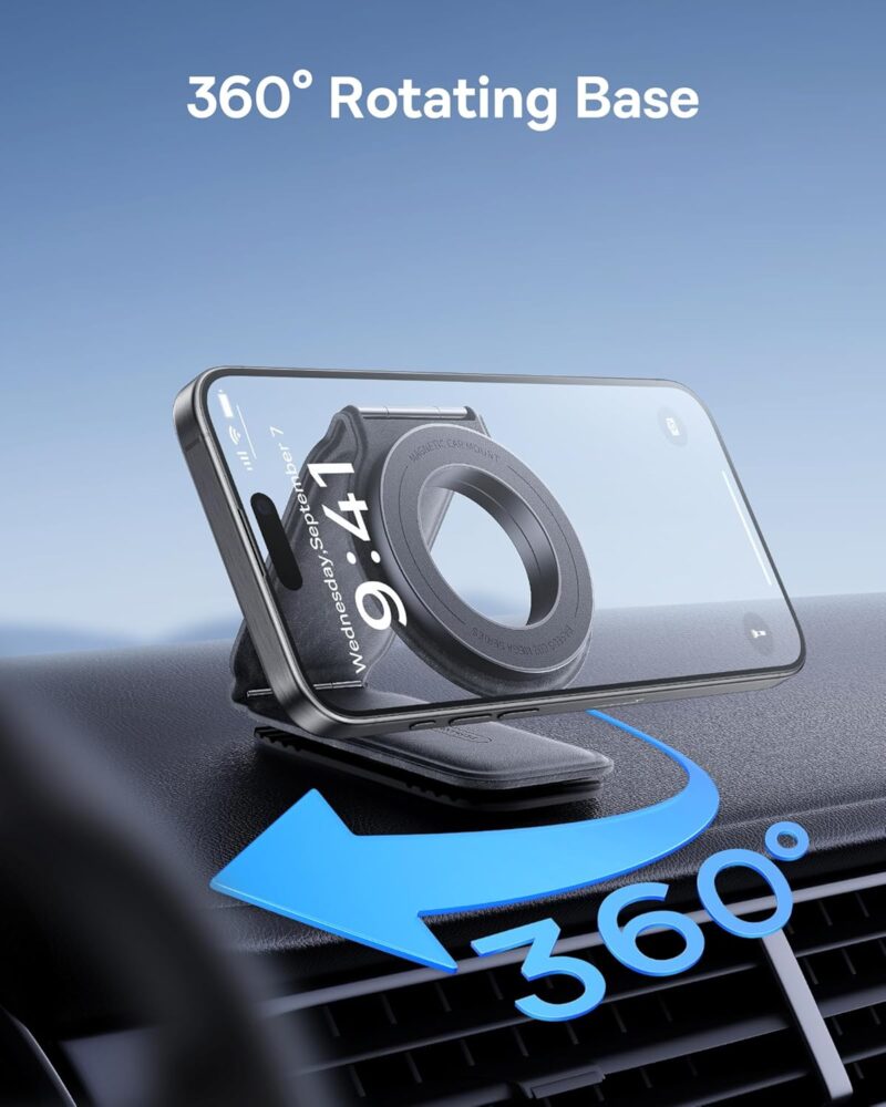 Baseus PrimeTrip Series C02 Mega Magnetic Car Mount (360 Rotatable and Foldable Magnetic Phone Holder)