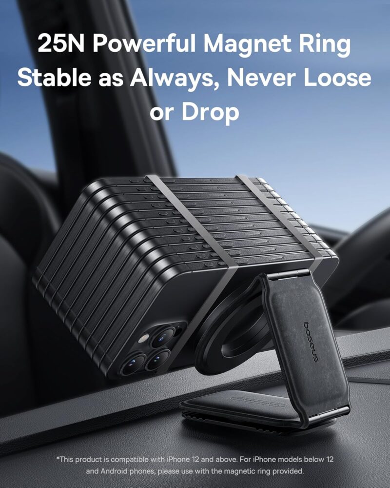 Baseus PrimeTrip Series C02 Mega Magnetic Car Mount (360 Rotatable and Foldable Magnetic Phone Holder)