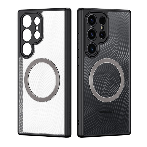 Dux Ducis Aimo Mag Series Case for Samsung Galaxy S24 Ultra with Magnetic Stand