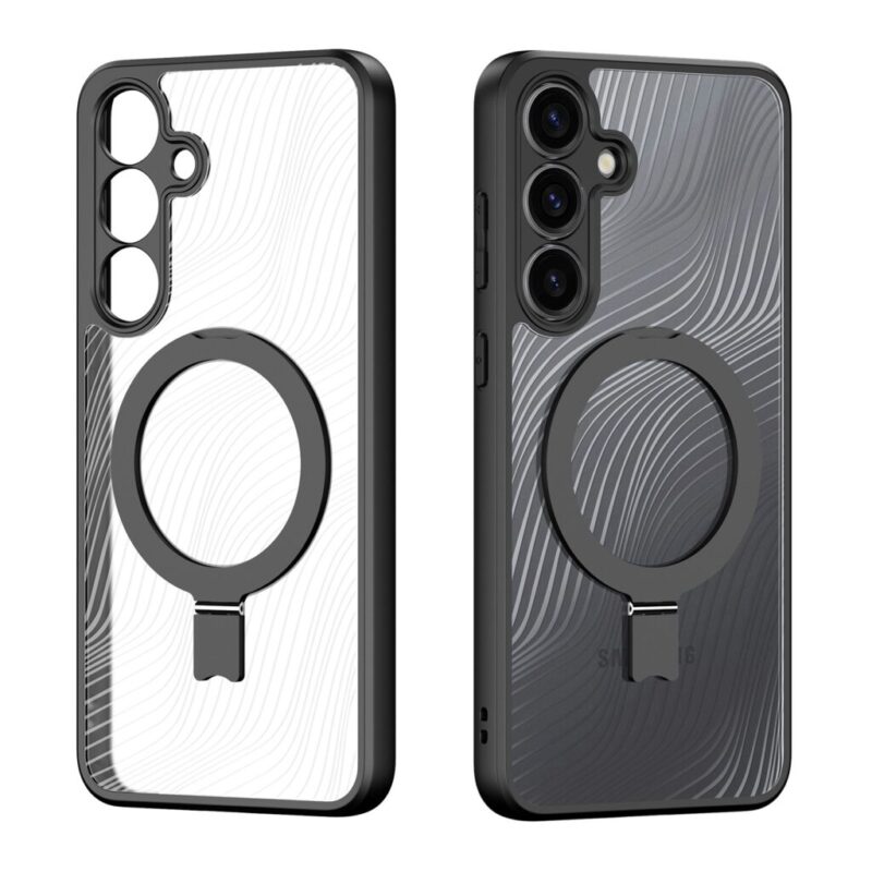 Dux Ducis Aimo Mag Series Case for Samsung Galaxy S25 with Magnetic Stand