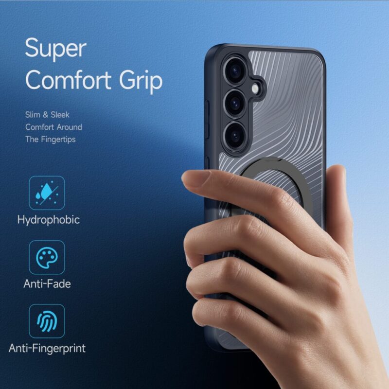 Dux Ducis Aimo Mag Series Case for Samsung Galaxy S25 with Magnetic Stand