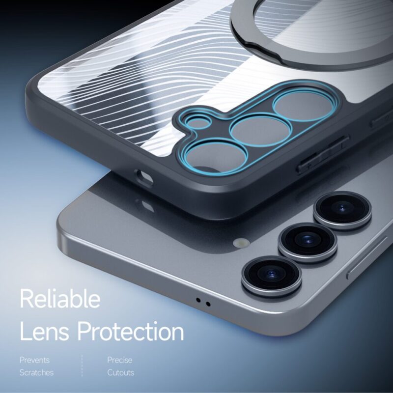 Dux Ducis Aimo Mag Series Case for Samsung Galaxy S25 with Magnetic Stand