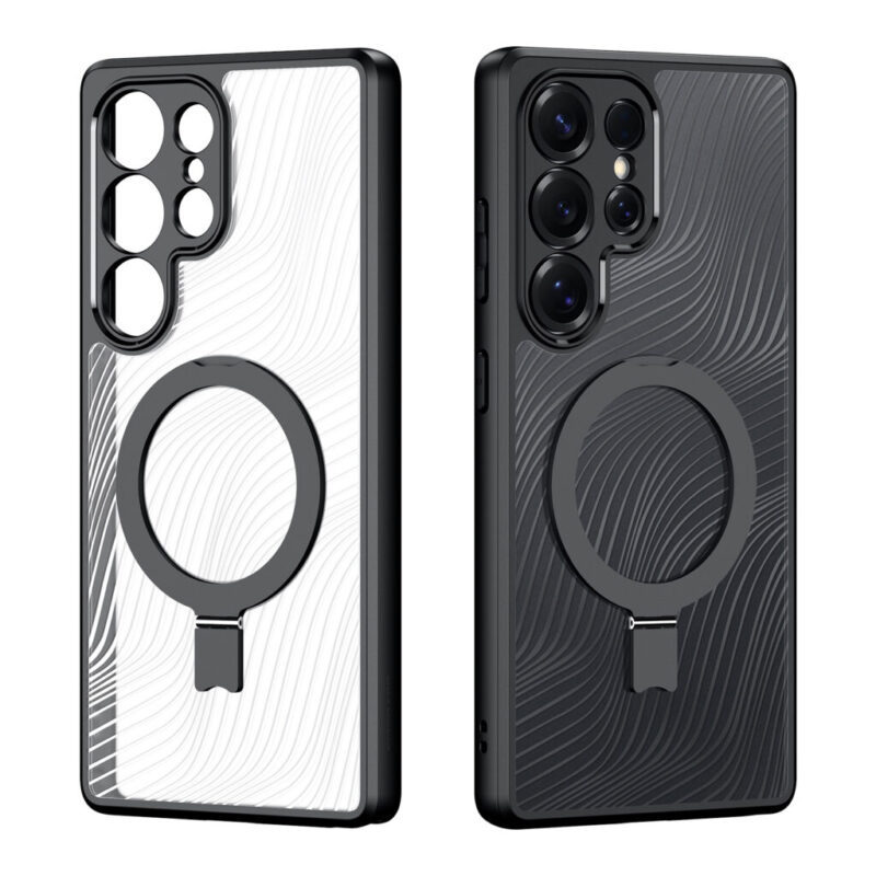 Dux Ducis Aimo Mag Series Case for Samsung Galaxy S25 Ultra with Magnetic Stand