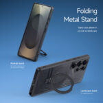 Dux Ducis Aimo Mag Series Case for Samsung Galaxy S25 Ultra with Magnetic Stand