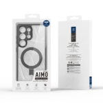 Dux Ducis Aimo Mag Series Case for Samsung Galaxy S25 Ultra with Magnetic Stand