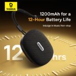 Baseus AeQur 35 Pro Air (Portable Wireless Bluetooth Speaker with 40mm Large Driver)