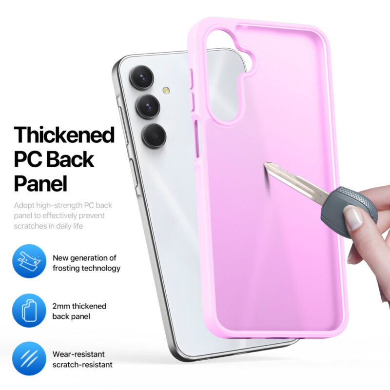 Dux Ducis Yind Series Case for Samsung Galaxy A16 – Rose Pink