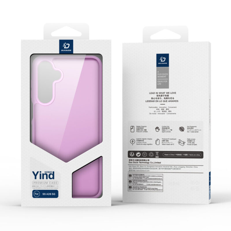Dux Ducis Yind Series Case for Samsung Galaxy A26 – Grey