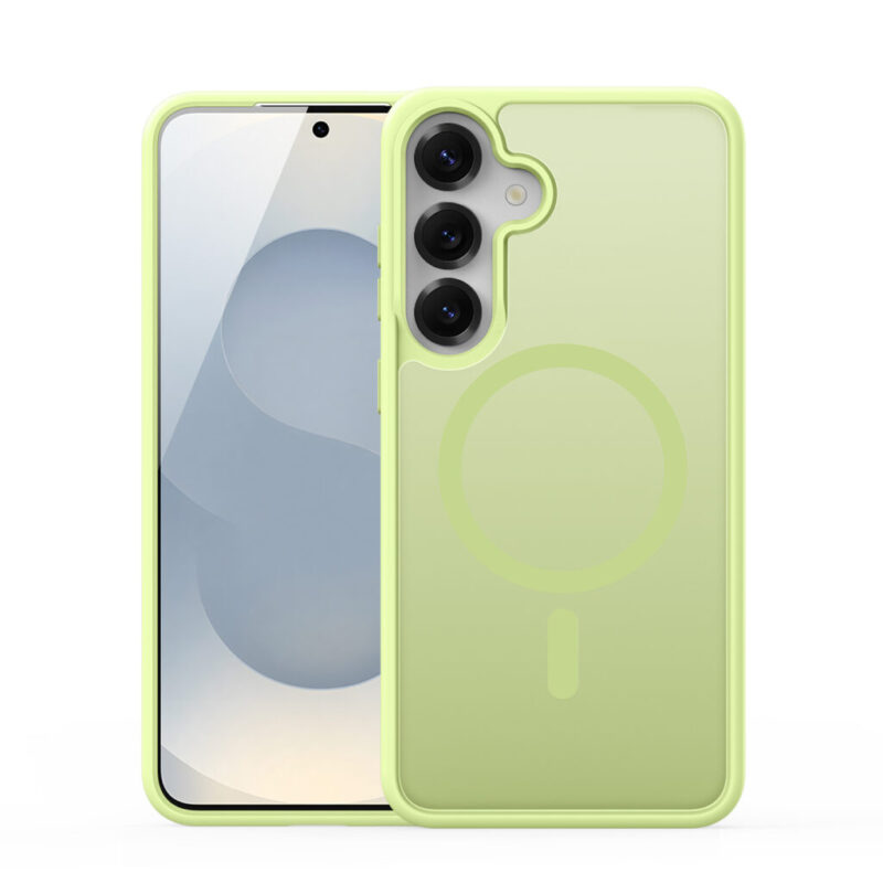 Dux Ducis Yind Series Case for Samsung Galaxy S25 Plus – Lime Green